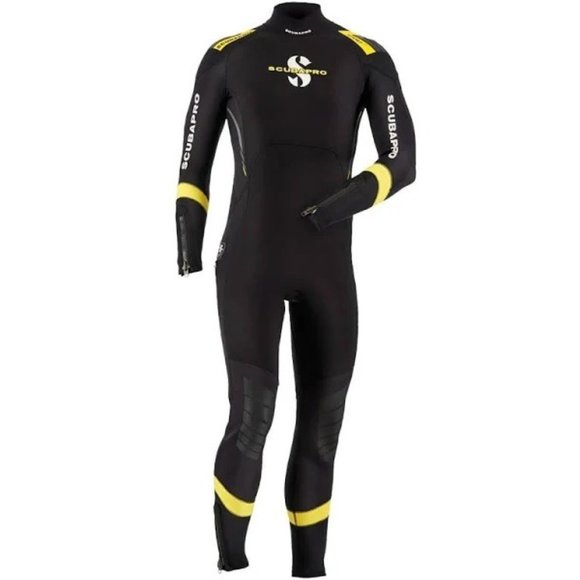 Scubapro Men's Sport 5mm Wetsuit Black/Yellow - Picture 1 of 12